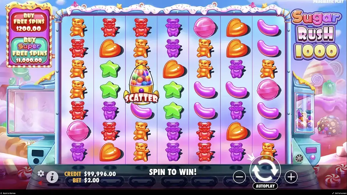 Sugar Rush 1000: Slot vibrante com giros grátis – Sugar Rush 1000
